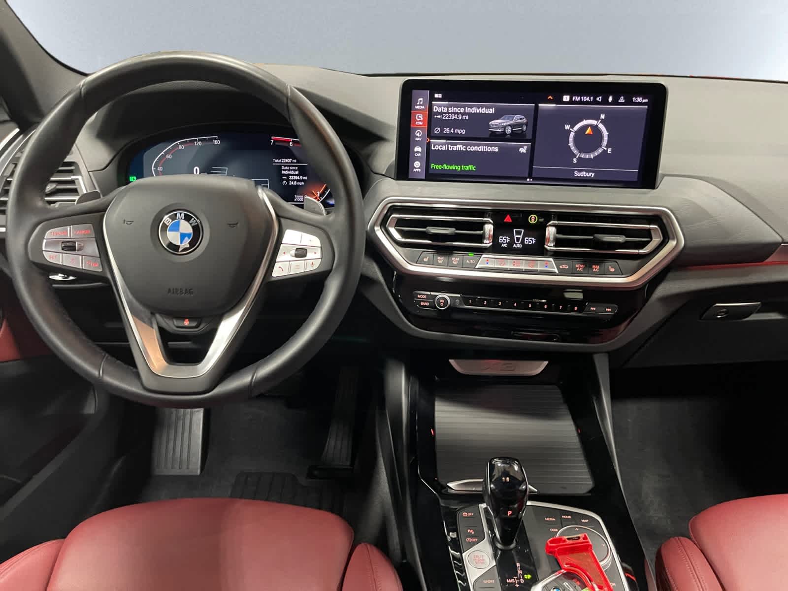 used 2022 BMW X3 car, priced at $38,998