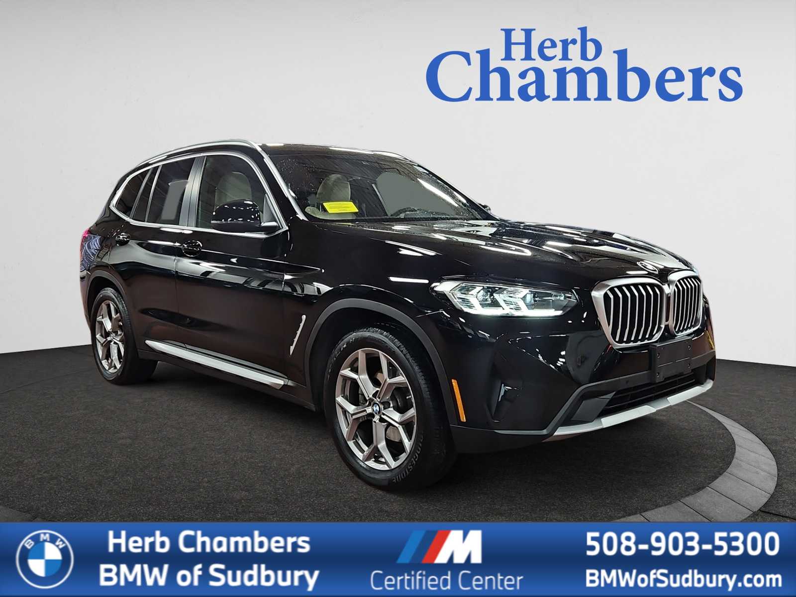 used 2022 BMW X3 car, priced at $36,298