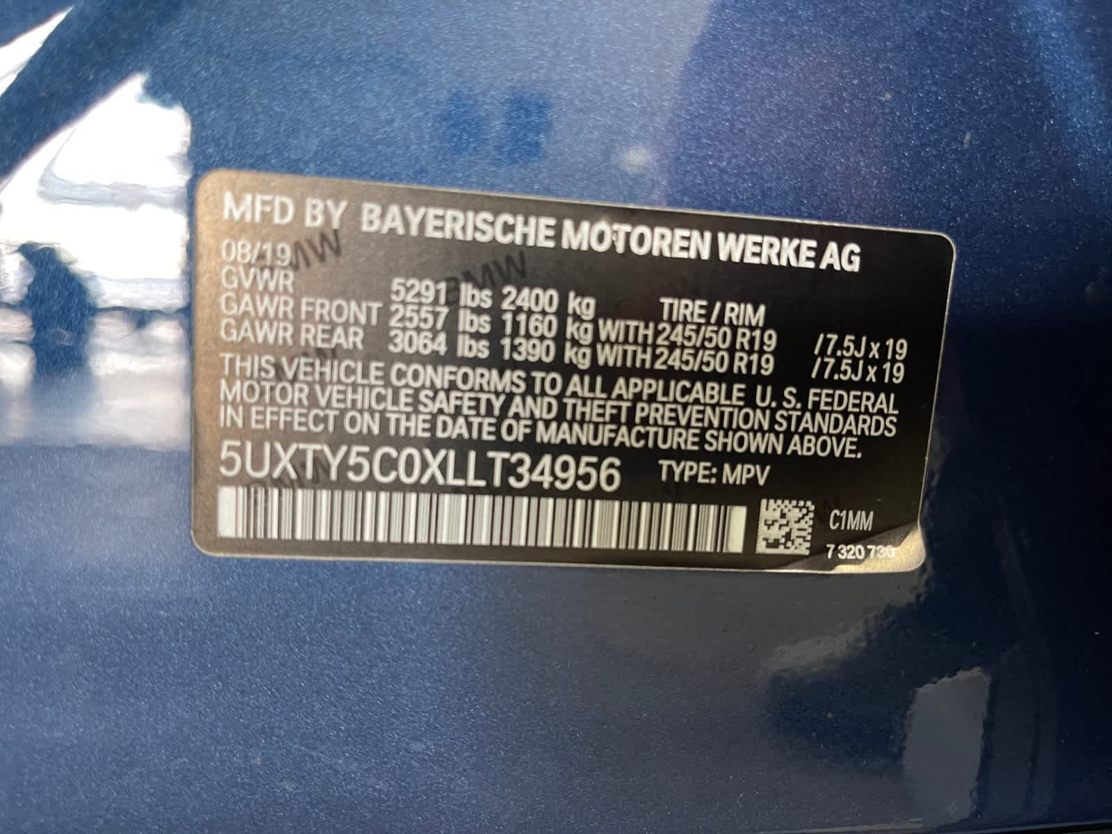 used 2020 BMW X3 car, priced at $23,498
