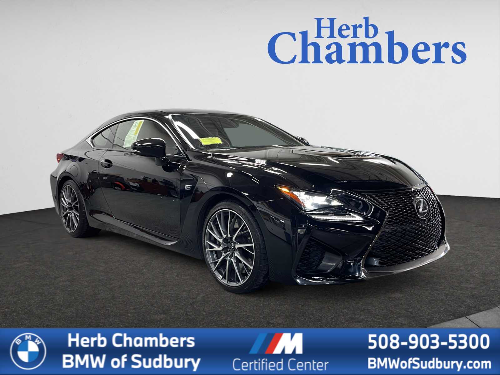 used 2015 Lexus RC F car, priced at $39,998