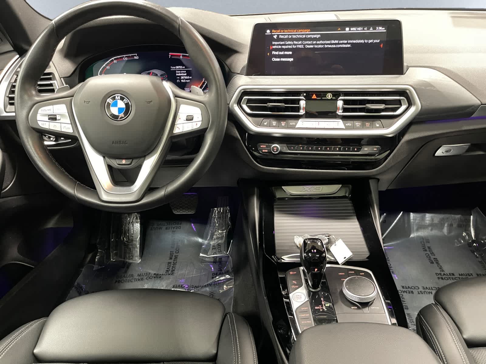 used 2022 BMW X3 car, priced at $38,498