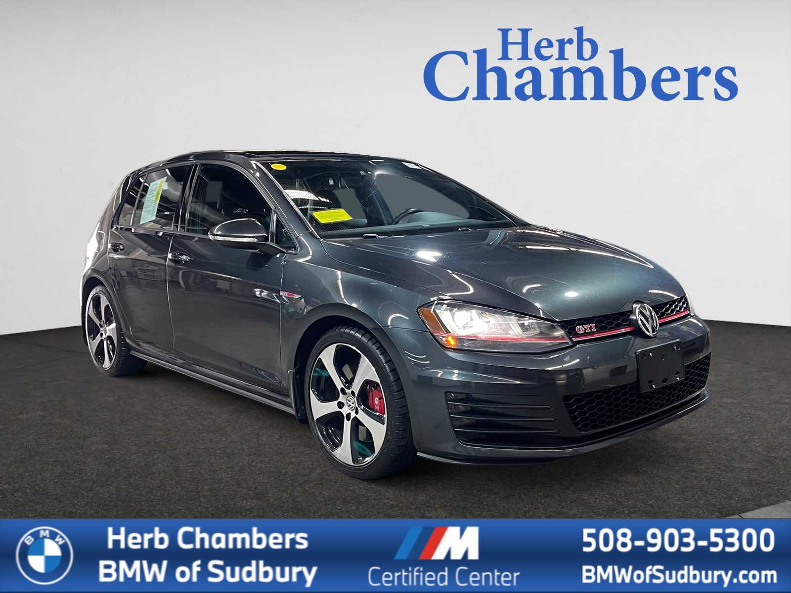 used 2017 Volkswagen Golf GTI car, priced at $19,998