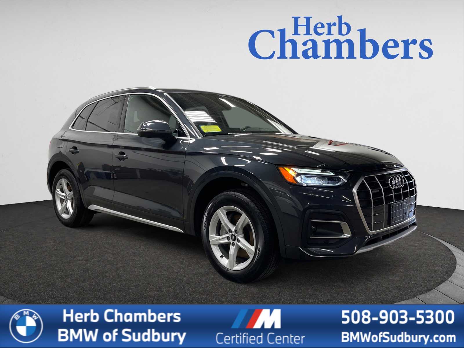 used 2021 Audi Q5 car, priced at $25,498