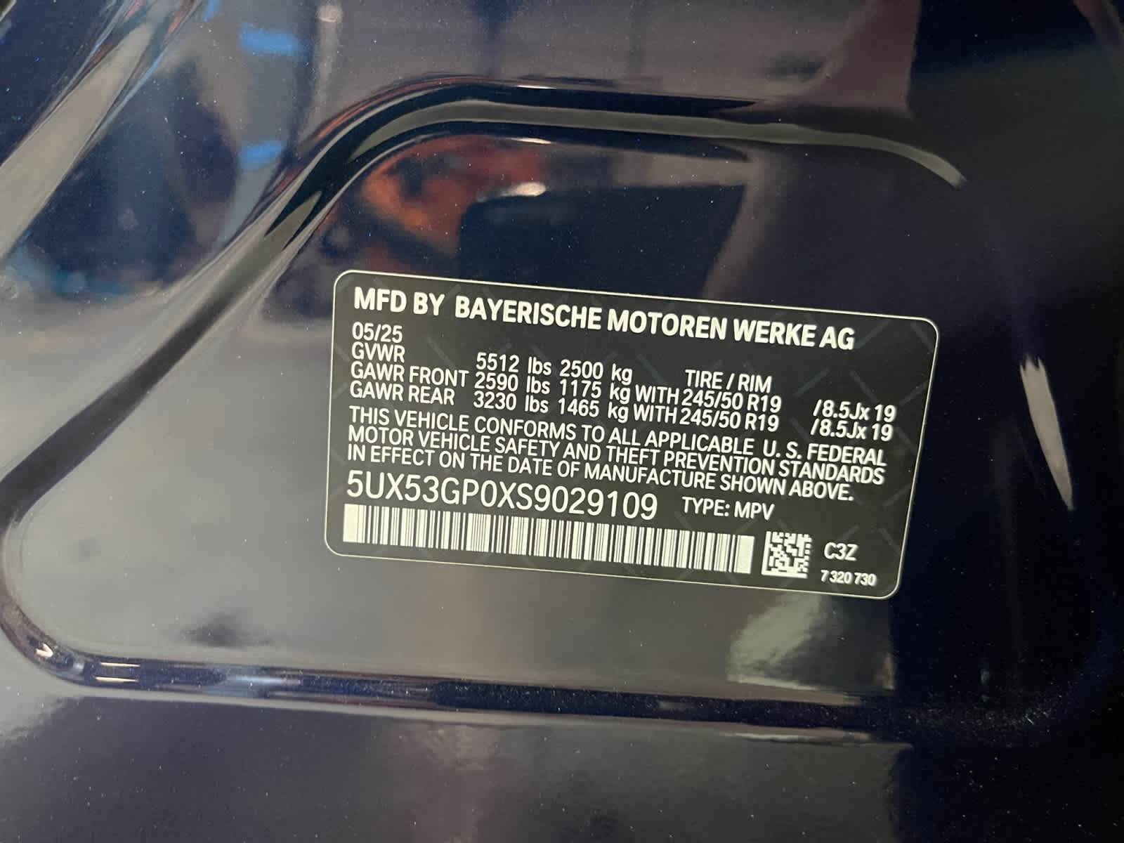 new 2025 BMW X3 car, priced at $60,630