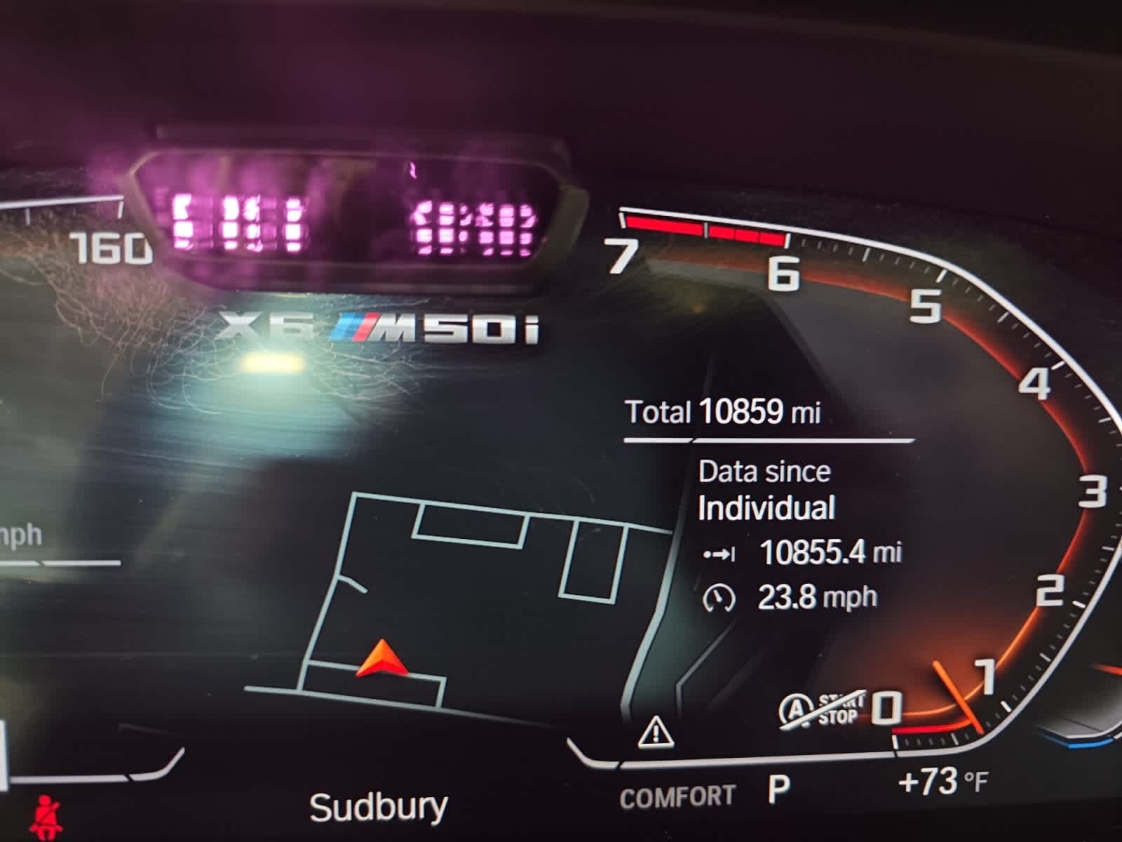 used 2022 BMW X6 car, priced at $69,998
