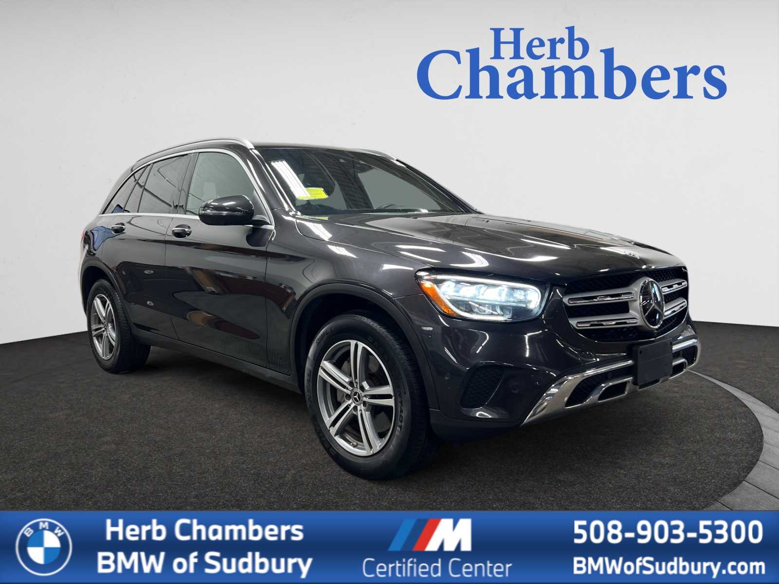 used 2021 Mercedes-Benz GLC 300 car, priced at $27,998