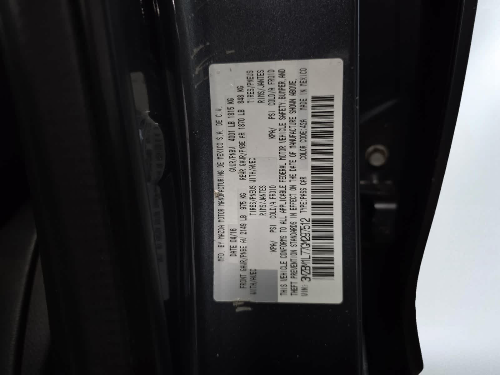 used 2016 Mazda Mazda3 car, priced at $14,298