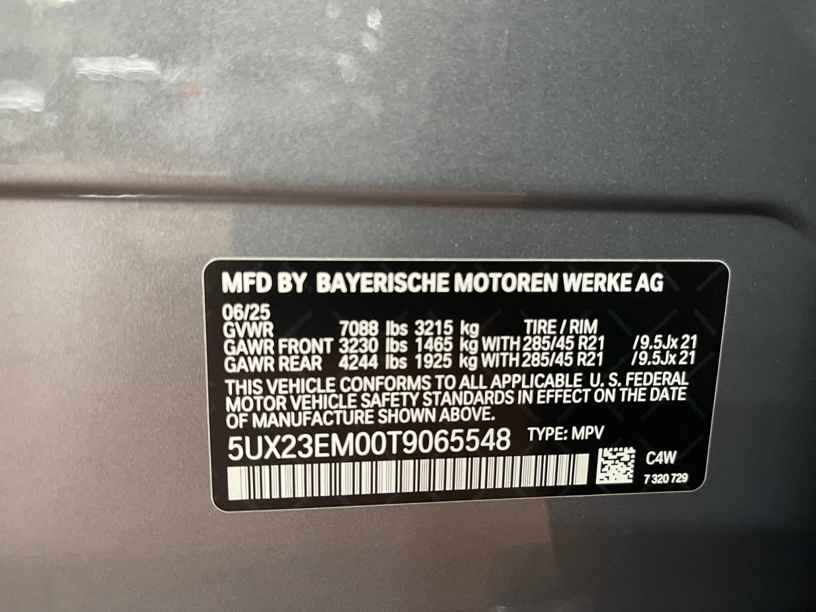new 2026 BMW X7 car, priced at $92,630