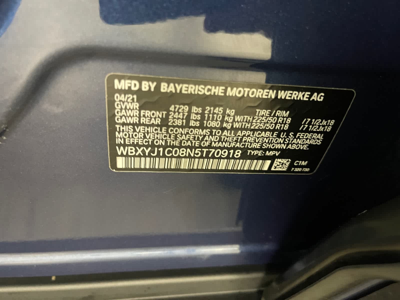 used 2022 BMW X2 car, priced at $30,498
