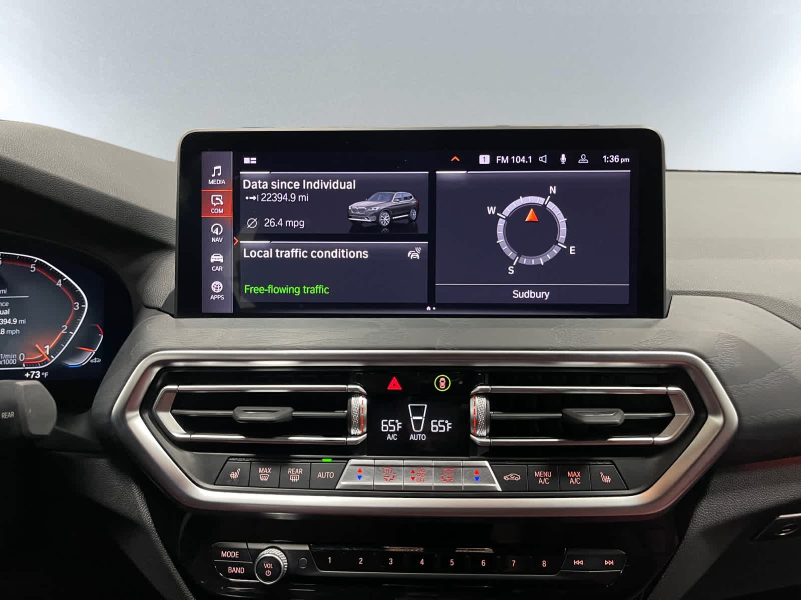 used 2022 BMW X3 car, priced at $38,998