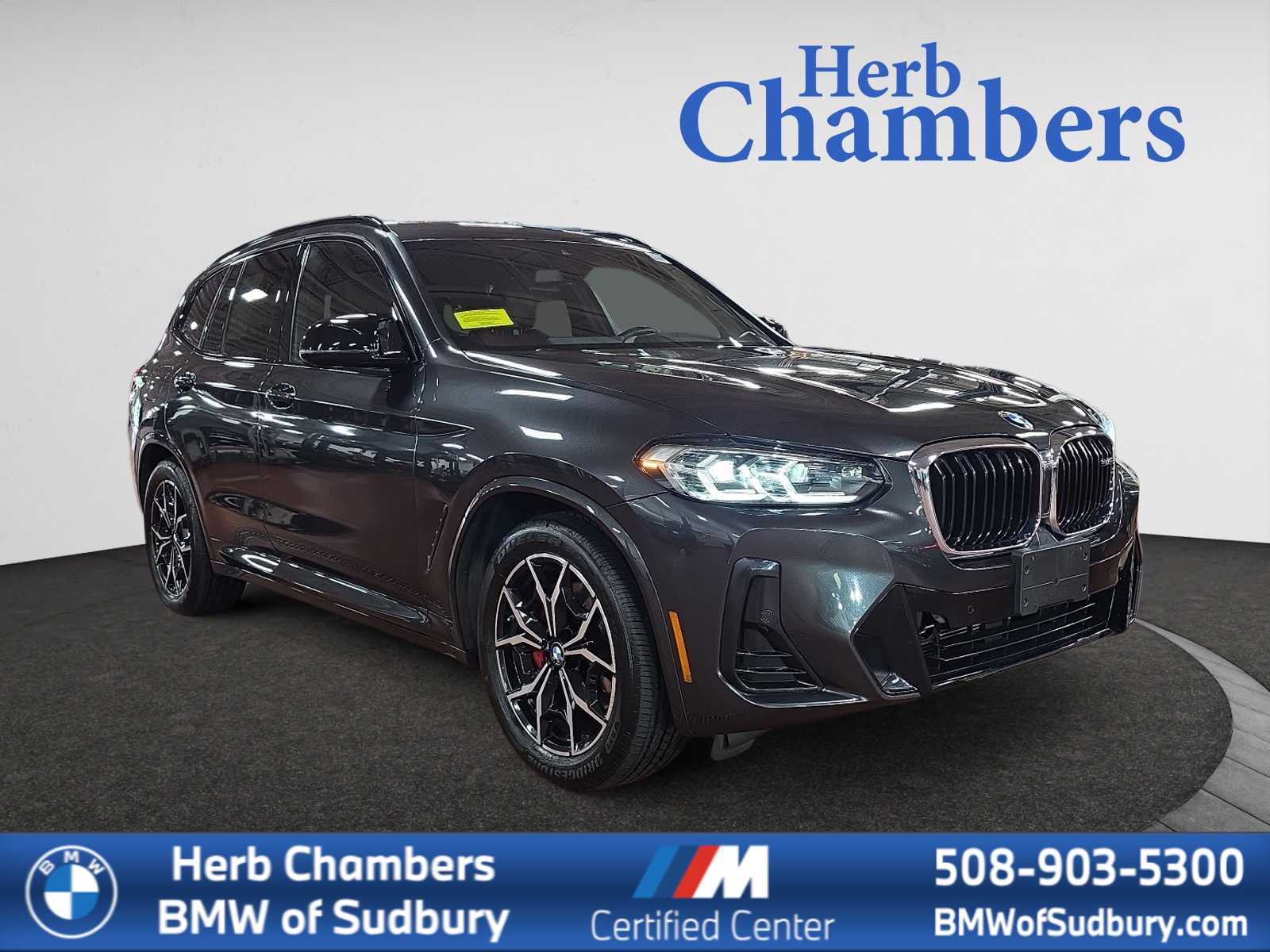 used 2022 BMW X3 car, priced at $45,998