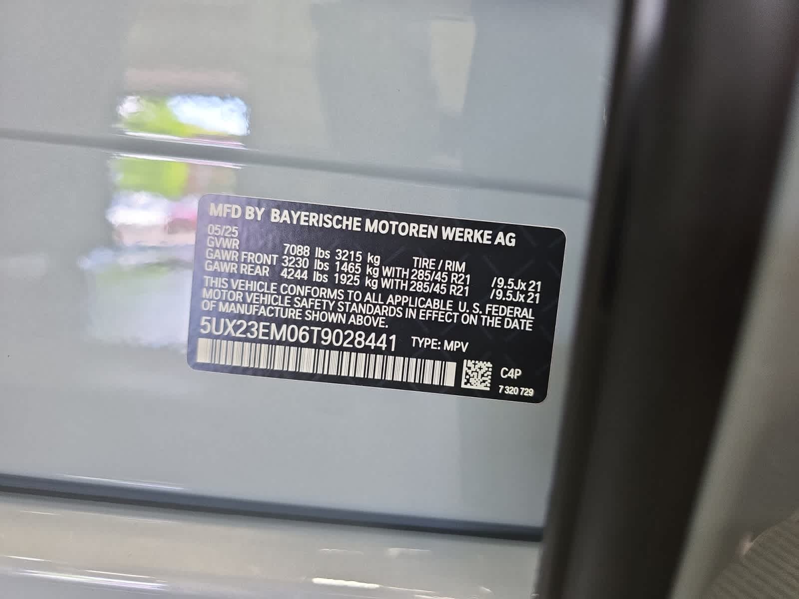 new 2026 BMW X7 car, priced at $97,265