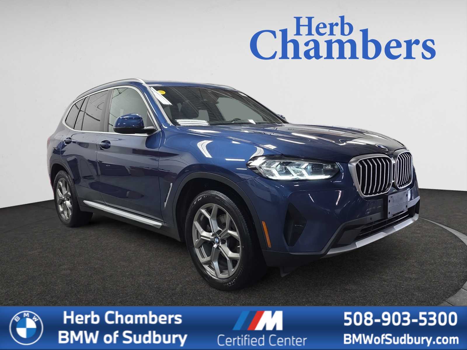 used 2022 BMW X3 car, priced at $37,998