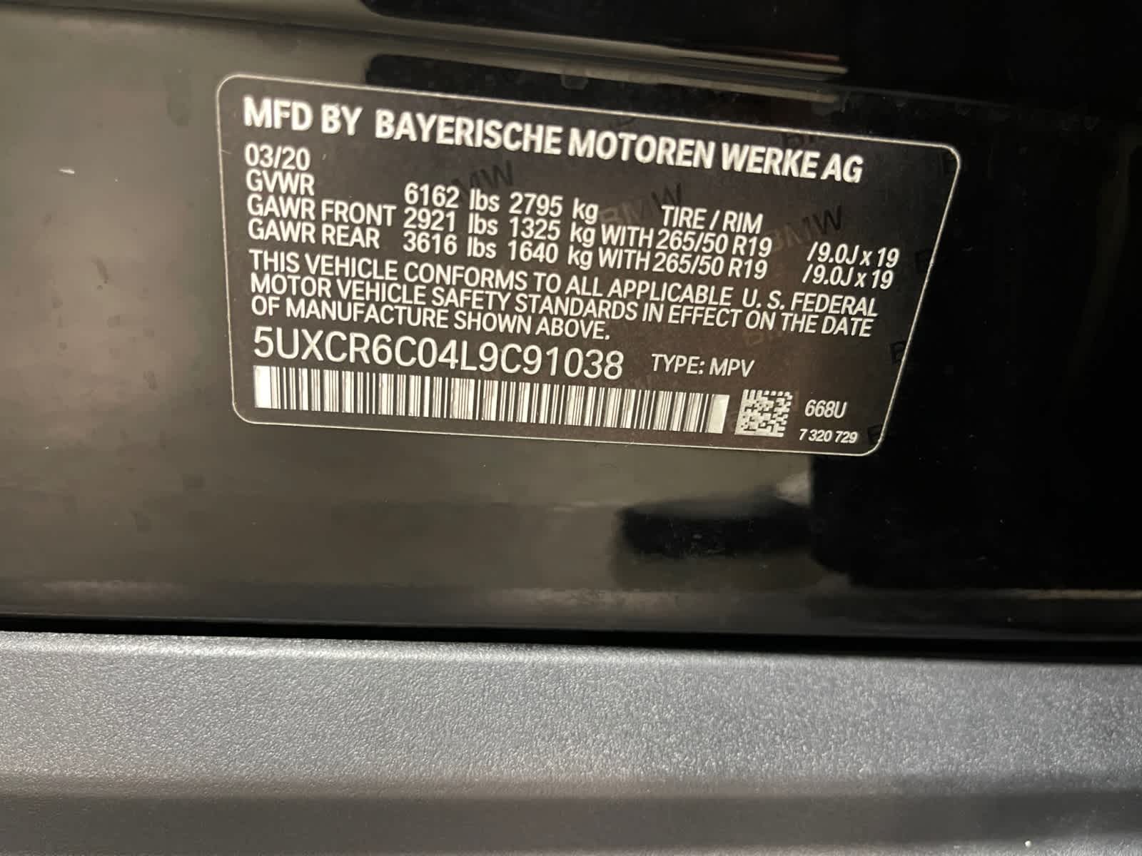 used 2020 BMW X5 car, priced at $35,498