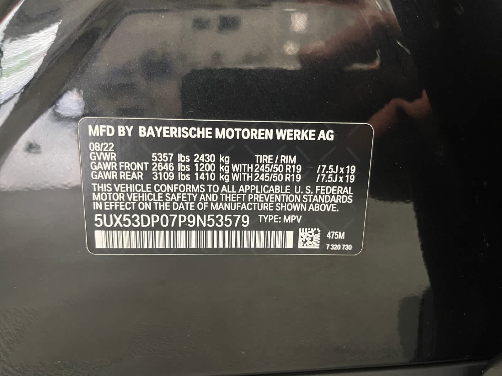 used 2023 BMW X3 car, priced at $32,498