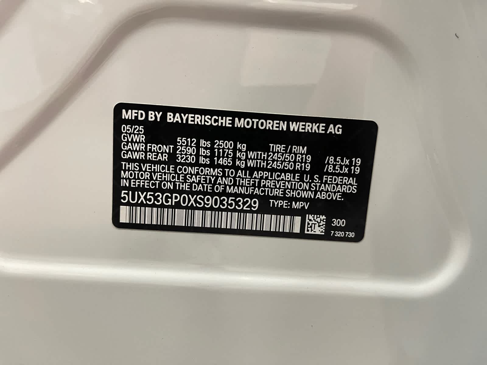 new 2025 BMW X3 car, priced at $53,155