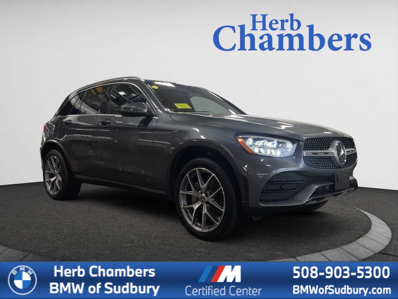 used 2021 Mercedes-Benz GLC 300 car, priced at $36,498