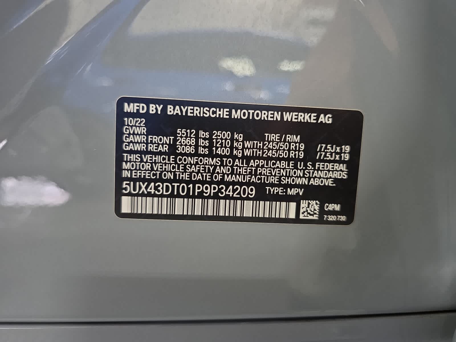 used 2023 BMW X4 car, priced at $57,998