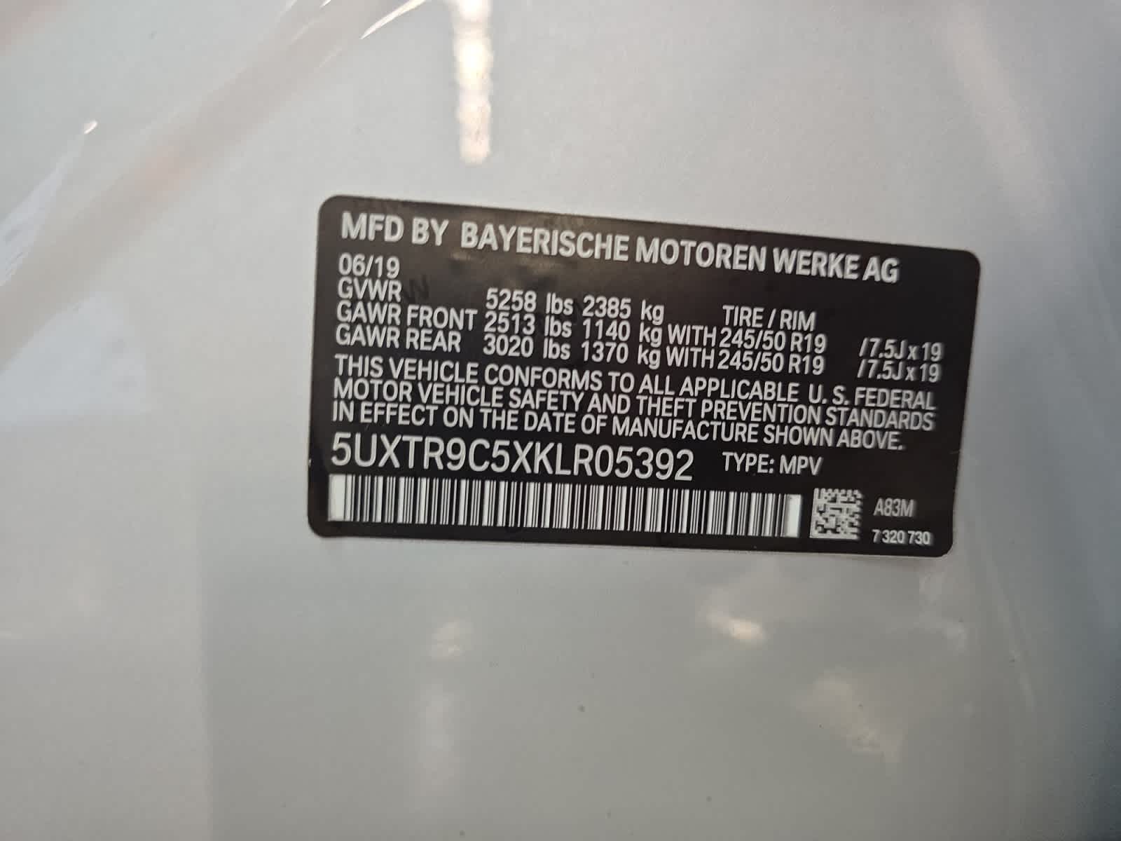 used 2019 BMW X3 car, priced at $24,998