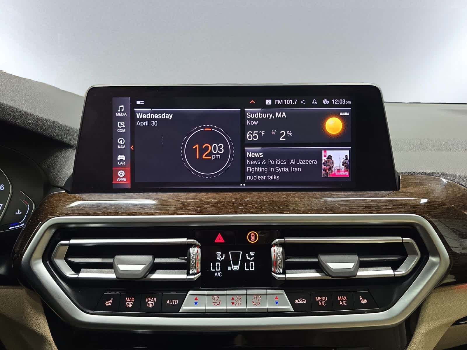 used 2022 BMW X3 car, priced at $35,498