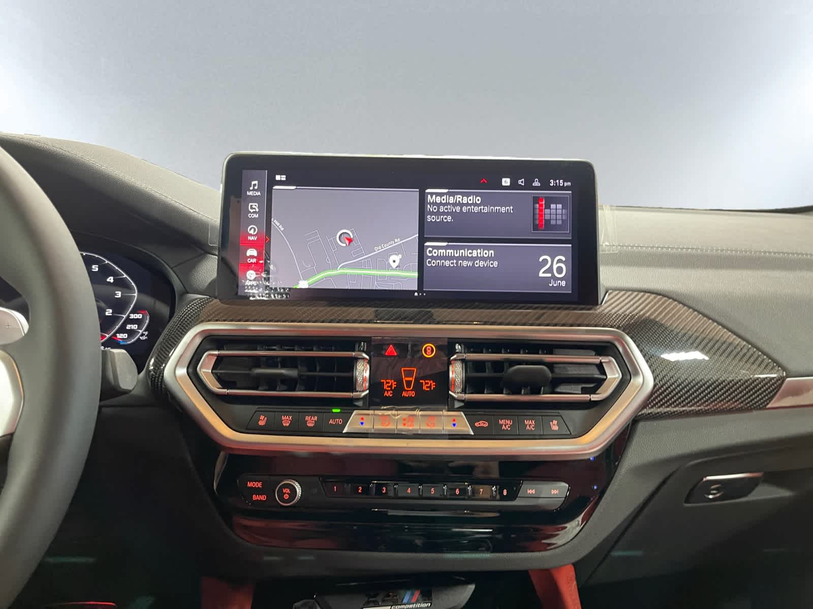 new 2025 BMW X4 M car, priced at $94,615