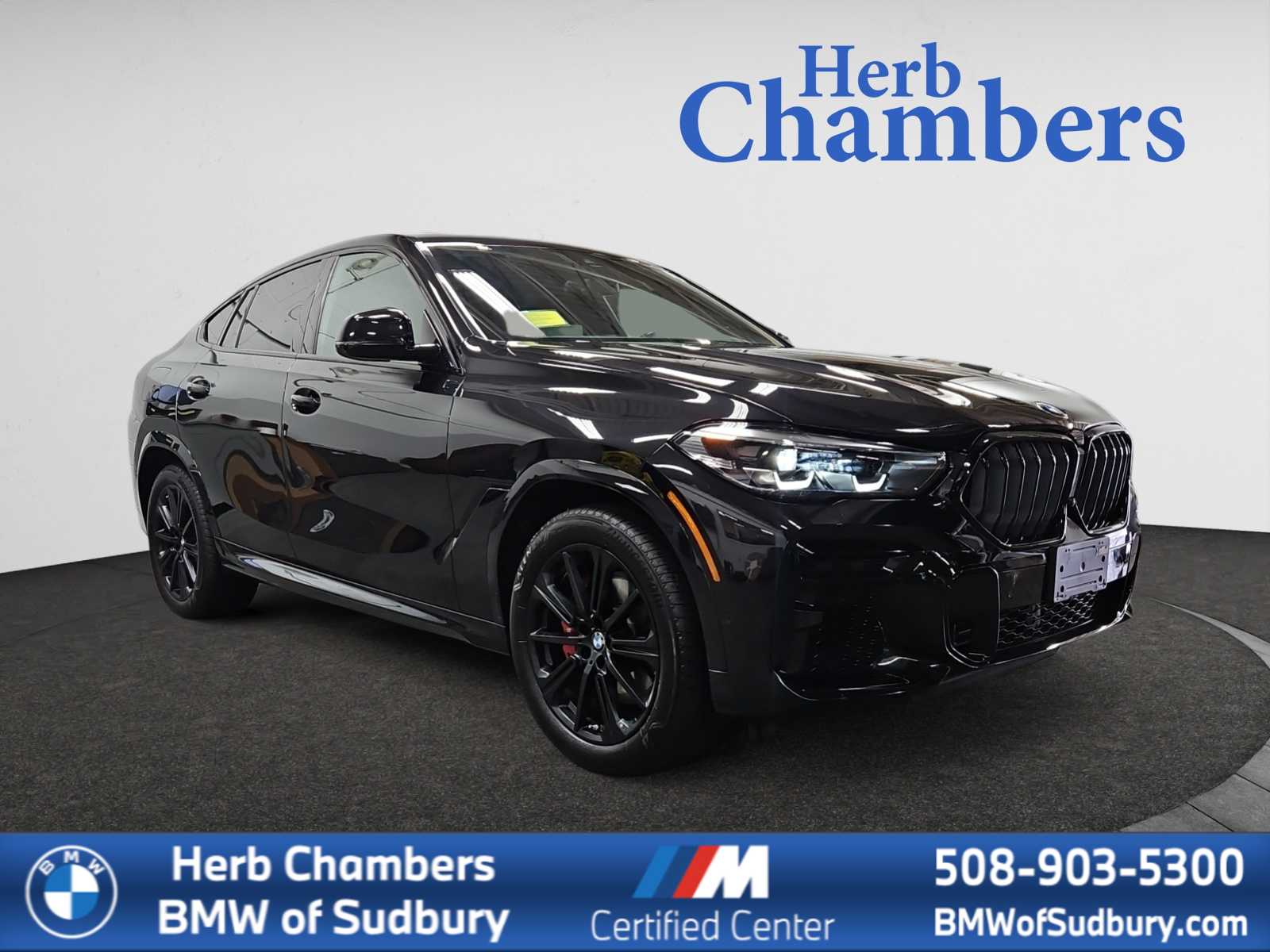 used 2022 BMW X6 car, priced at $63,498