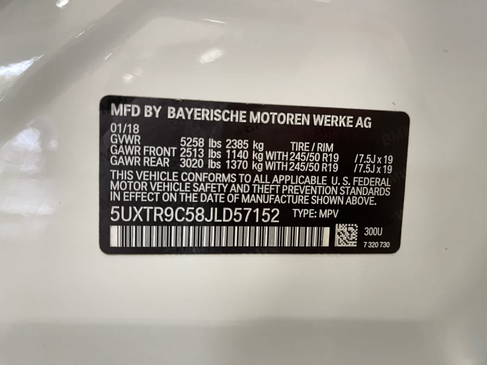 used 2018 BMW X3 car, priced at $19,998