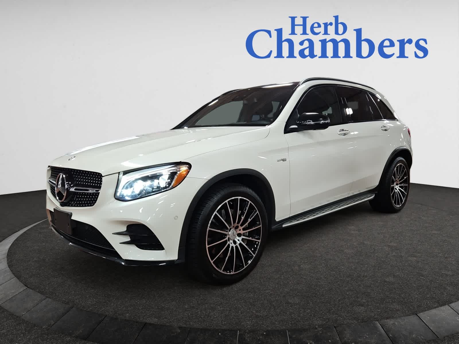 used 2018 Mercedes-Benz AMG GLC 43 car, priced at $29,998