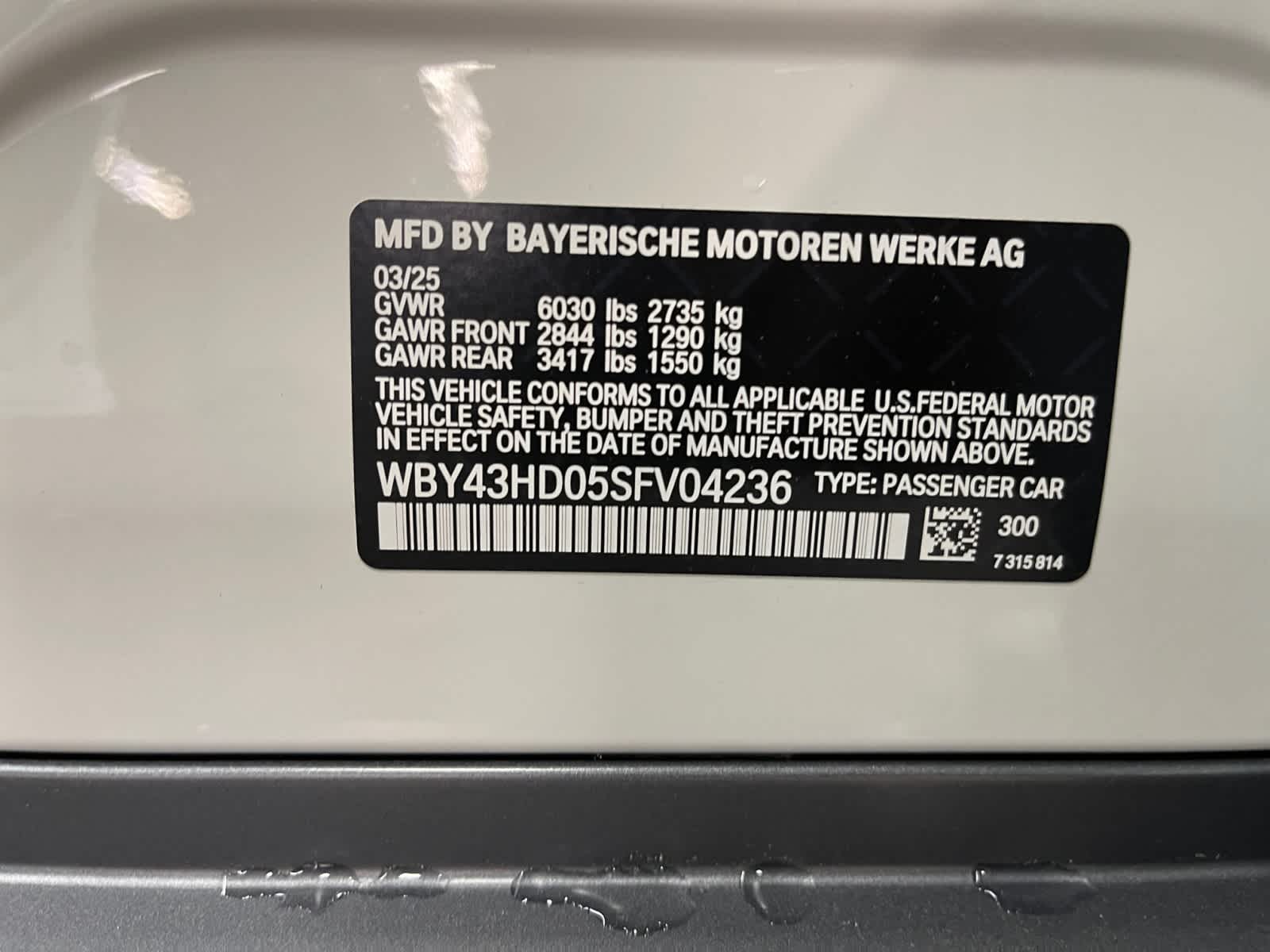 new 2025 BMW i4 car, priced at $64,210