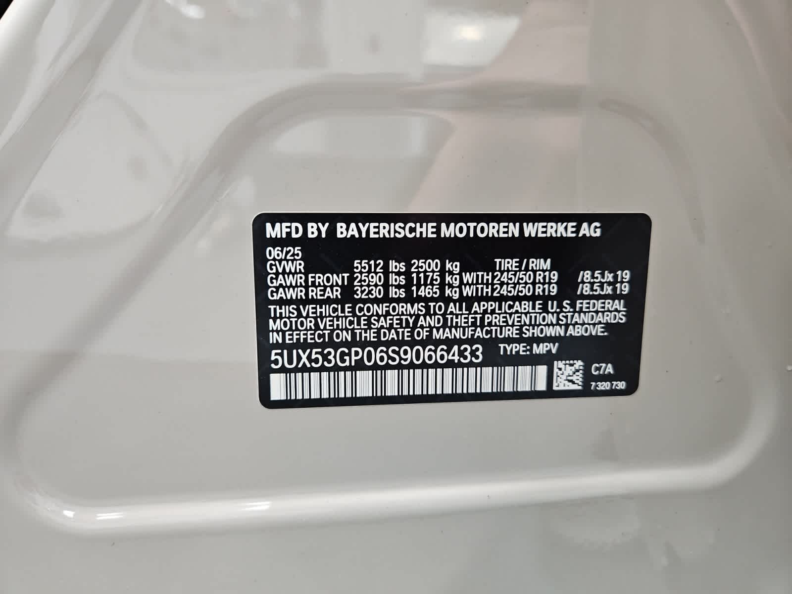 new 2025 BMW X3 car, priced at $56,005