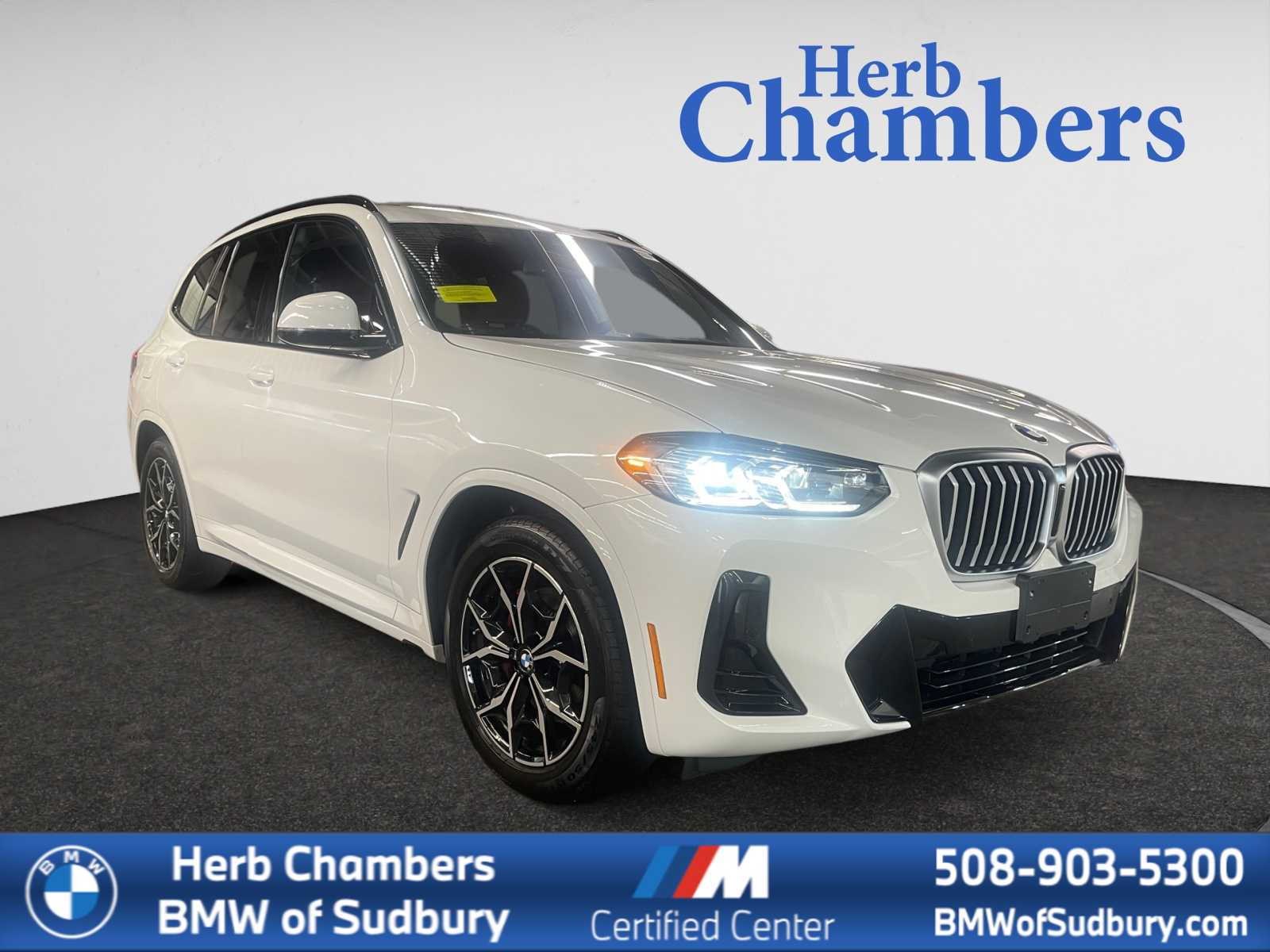 used 2022 BMW X3 car, priced at $38,998