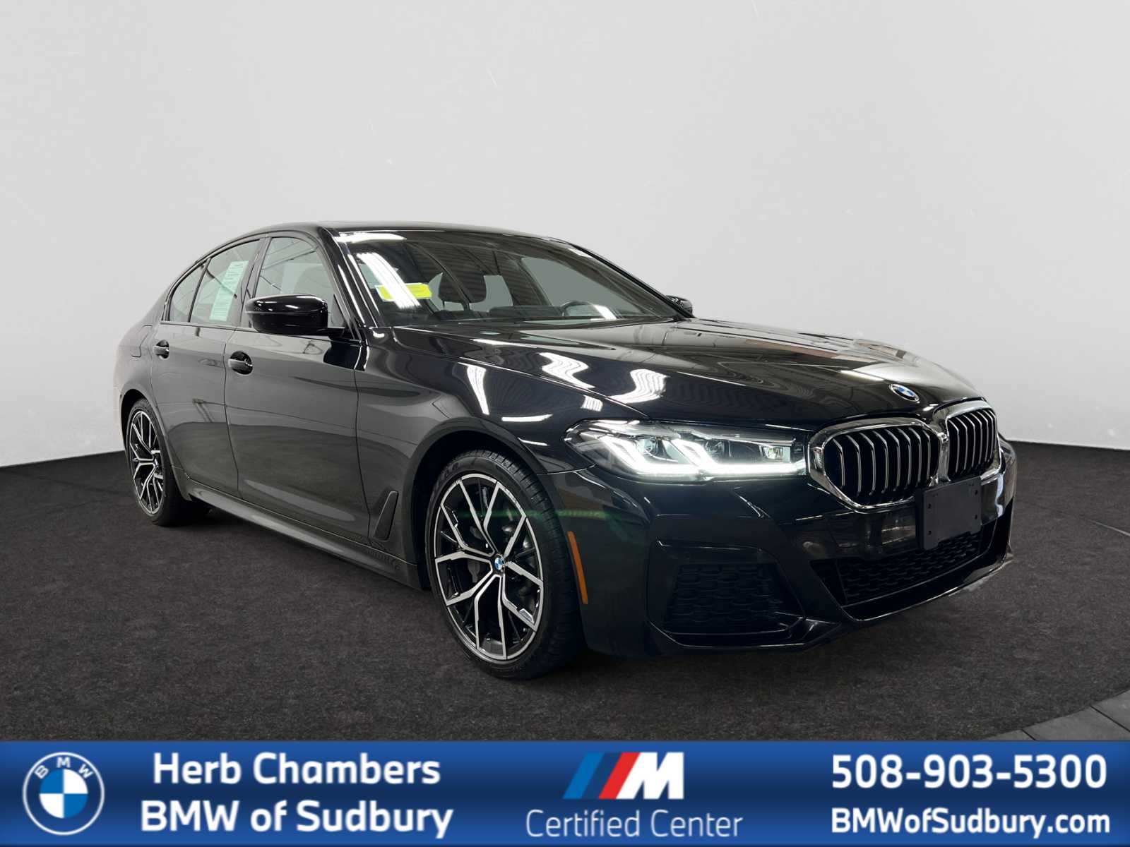 used 2021 BMW 530i car, priced at $39,998