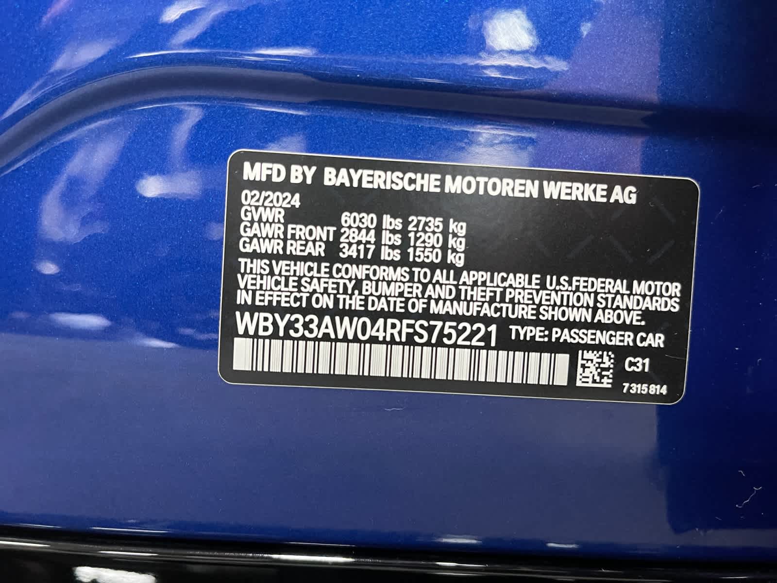 used 2024 BMW i4 car, priced at $62,998
