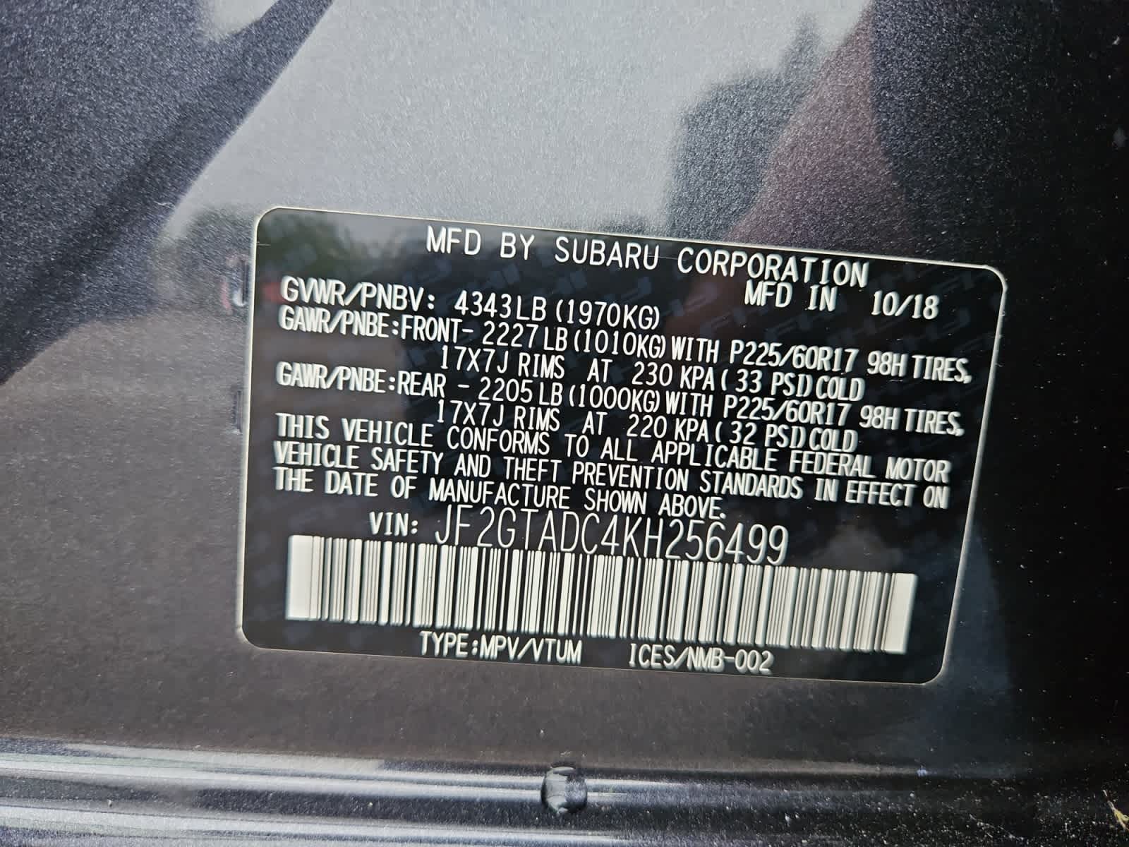 used 2019 Subaru Crosstrek car, priced at $19,498