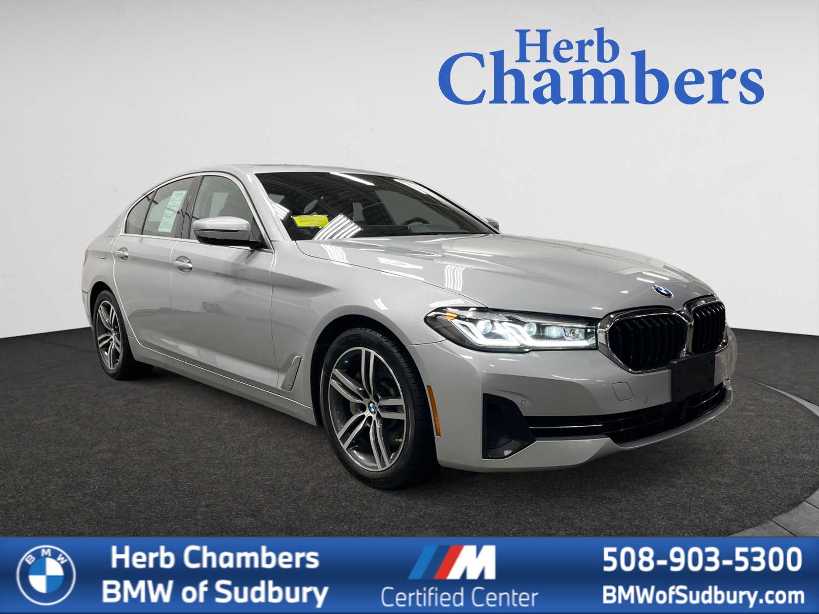 used 2021 BMW 530i car, priced at $32,998