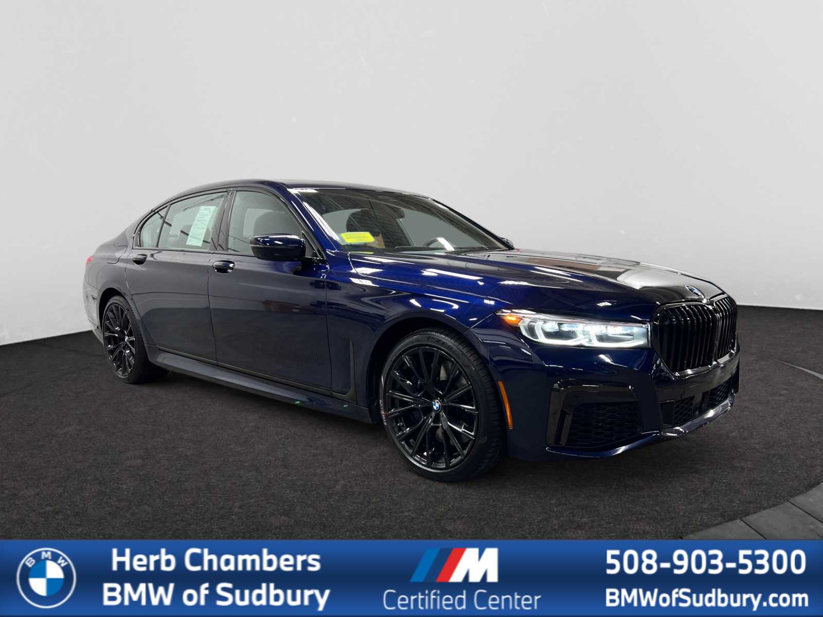 used 2021 BMW 750i car, priced at $59,998