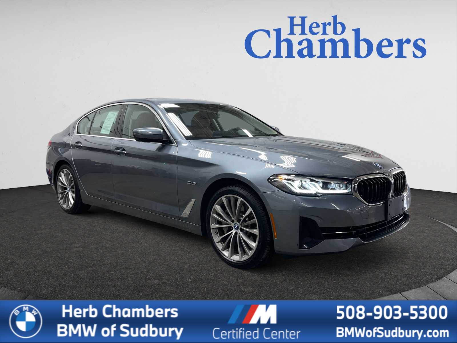 used 2022 BMW 530e car, priced at $39,498