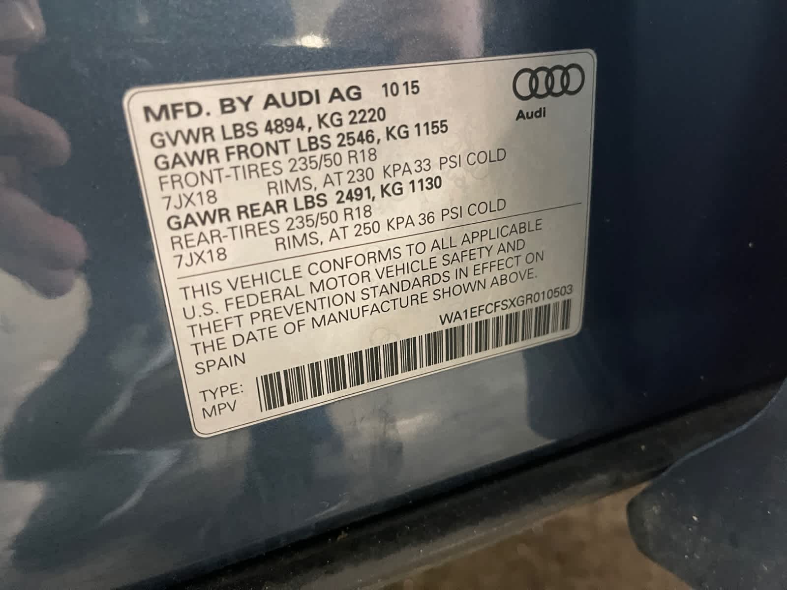 used 2016 Audi Q3 car, priced at $16,998