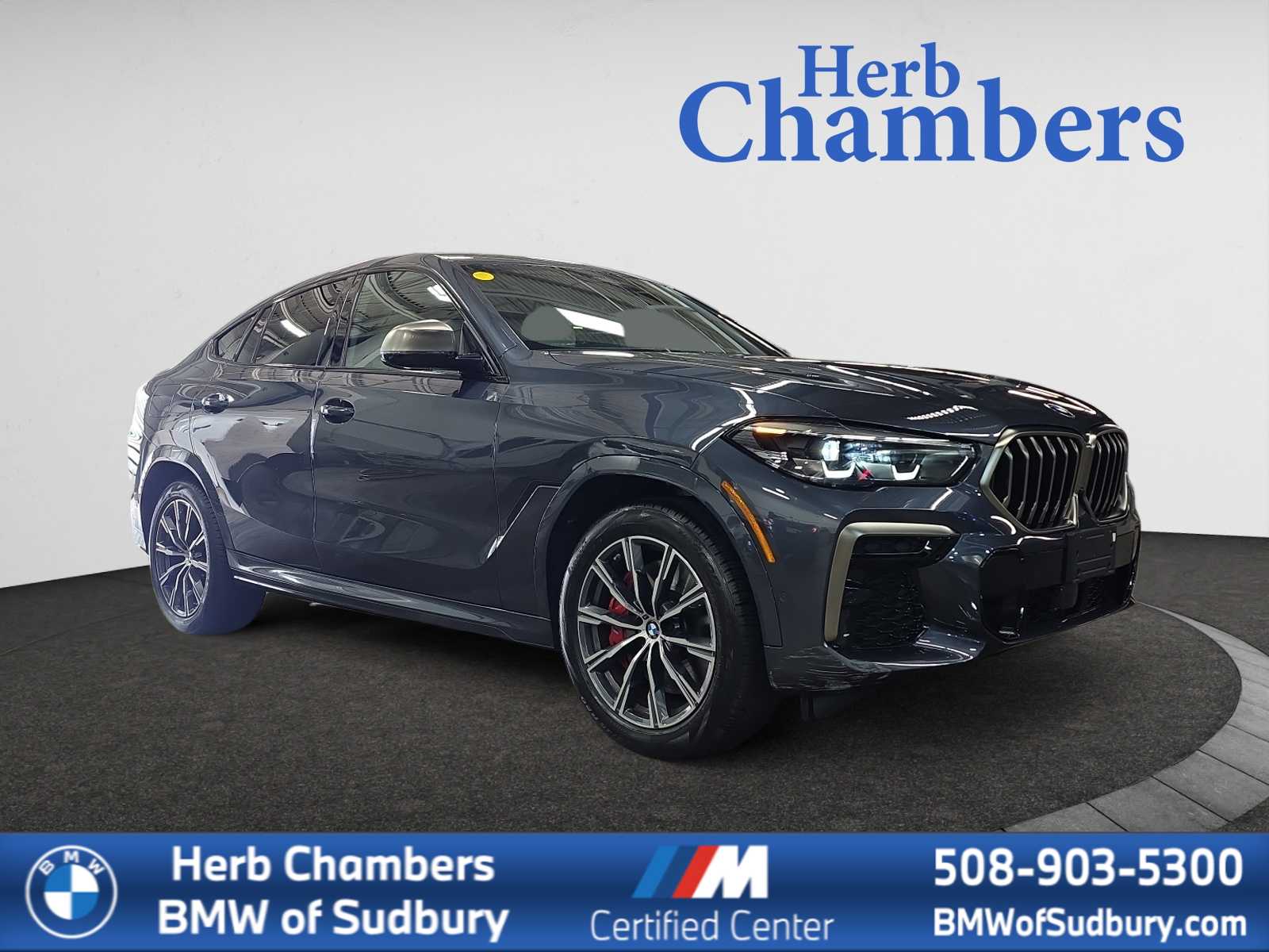 used 2022 BMW X6 car, priced at $69,998