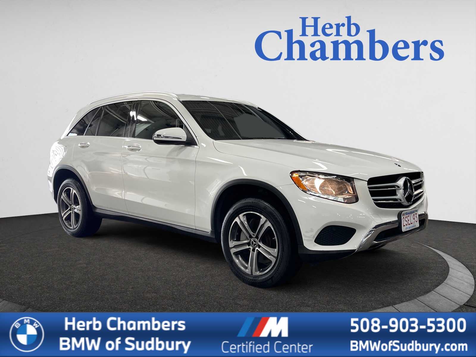 used 2019 Mercedes-Benz GLC 300 car, priced at $19,498