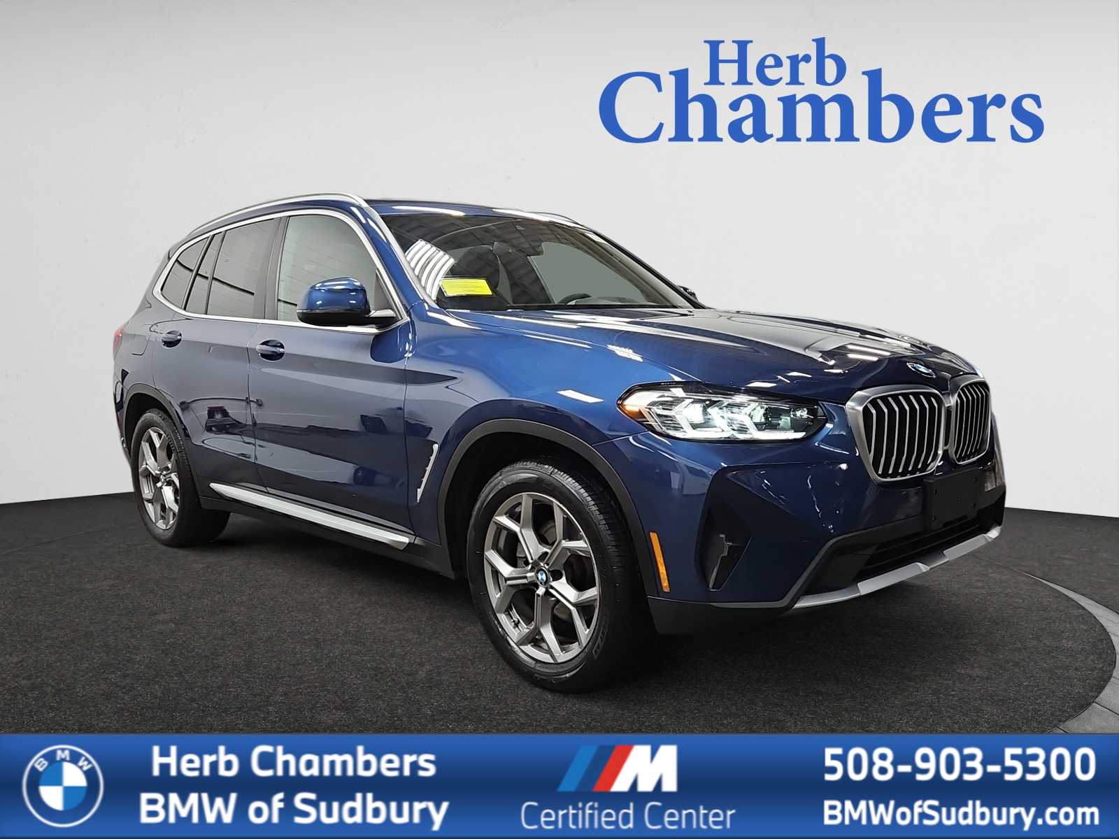 used 2022 BMW X3 car, priced at $36,998