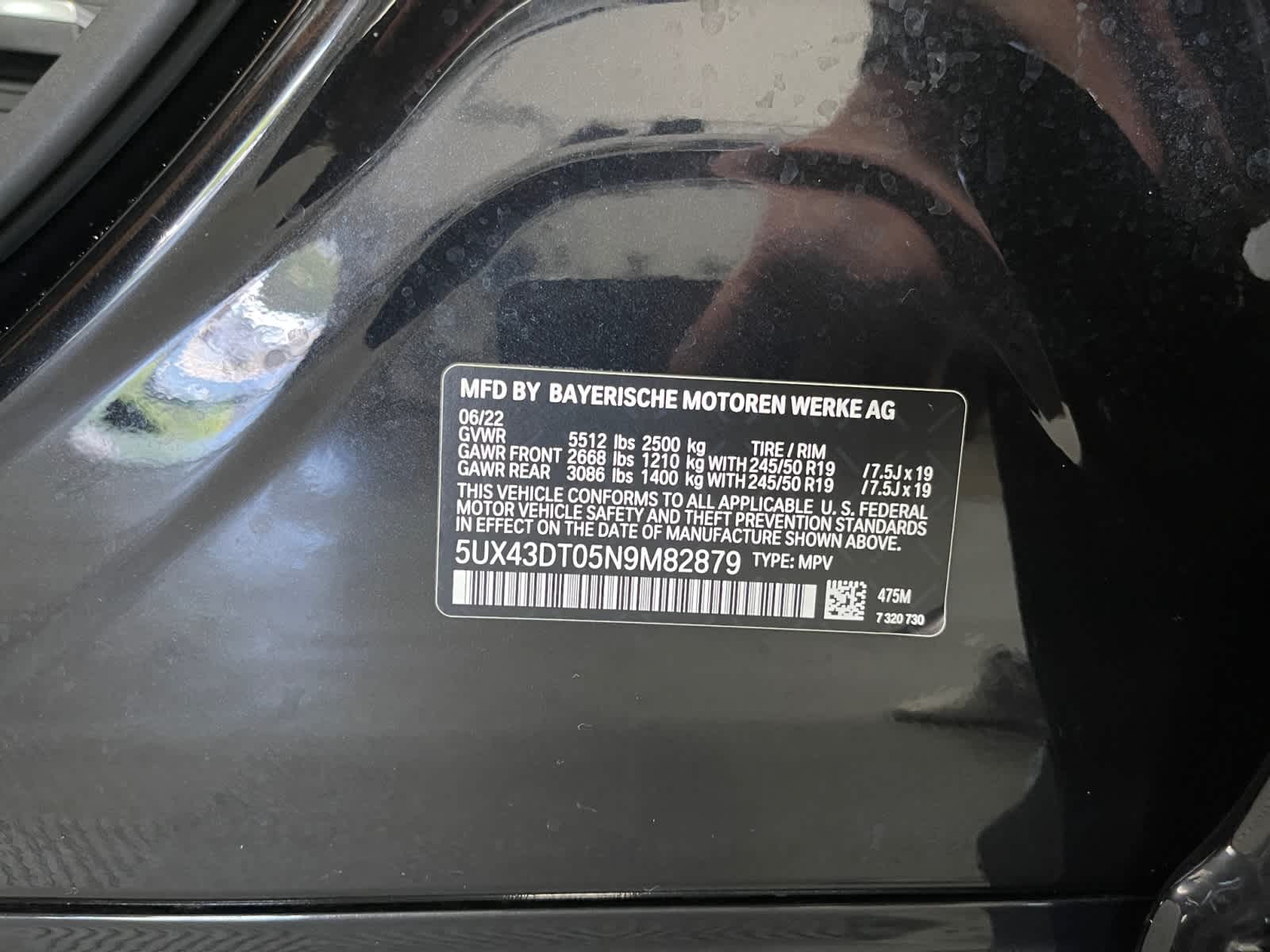 used 2022 BMW X4 car, priced at $51,998