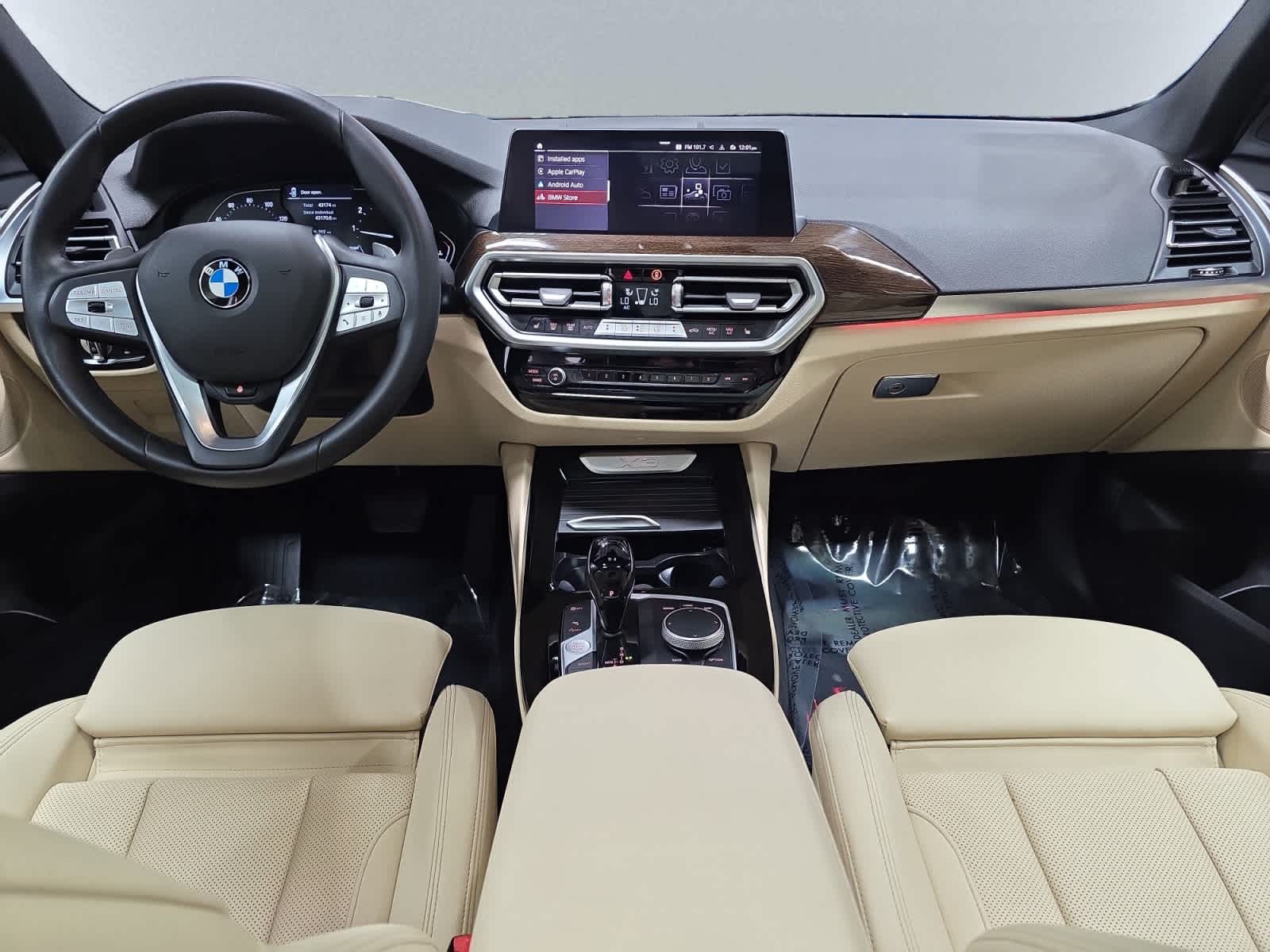 used 2022 BMW X3 car, priced at $35,498