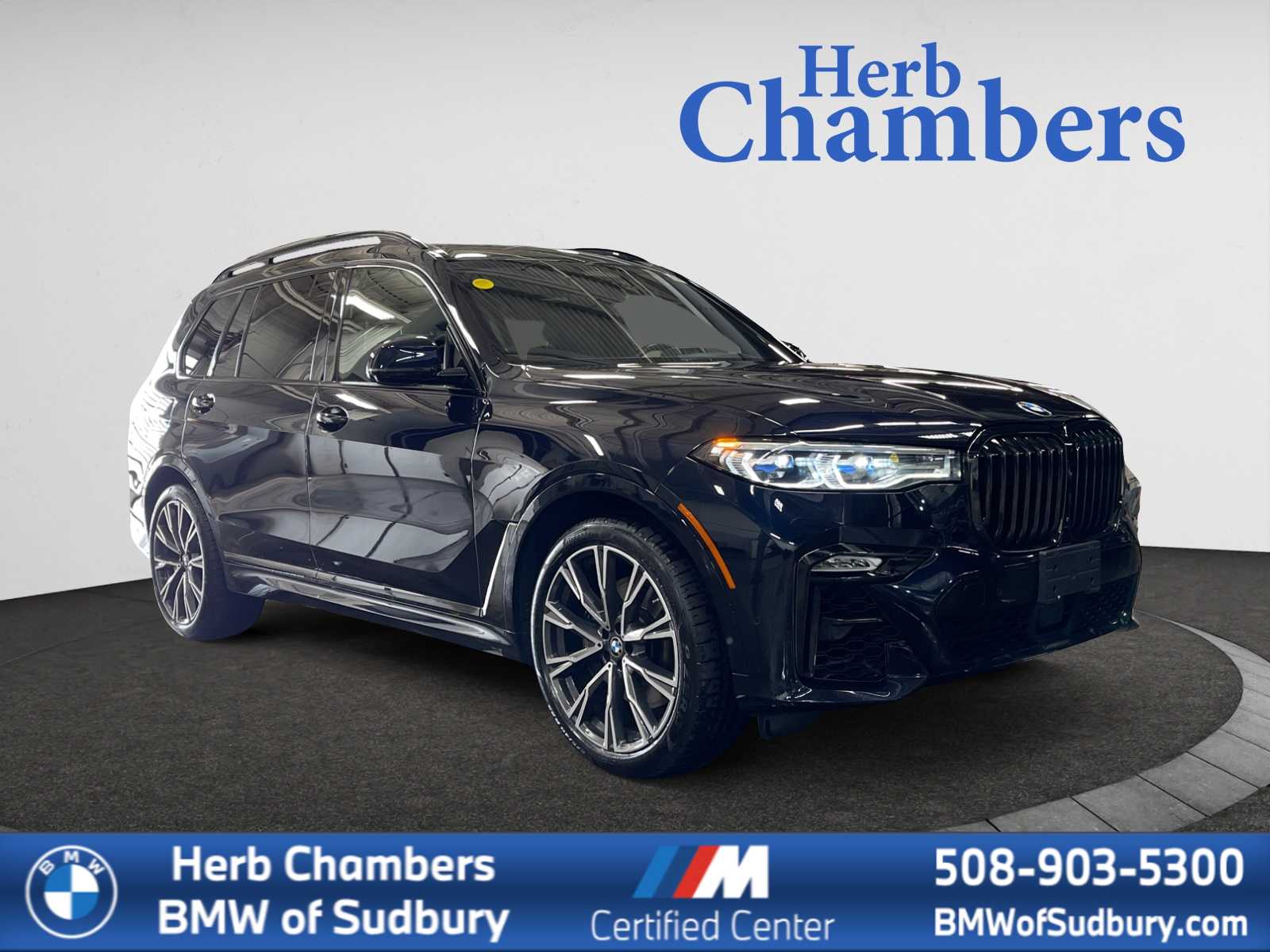 used 2021 BMW X7 car, priced at $55,498