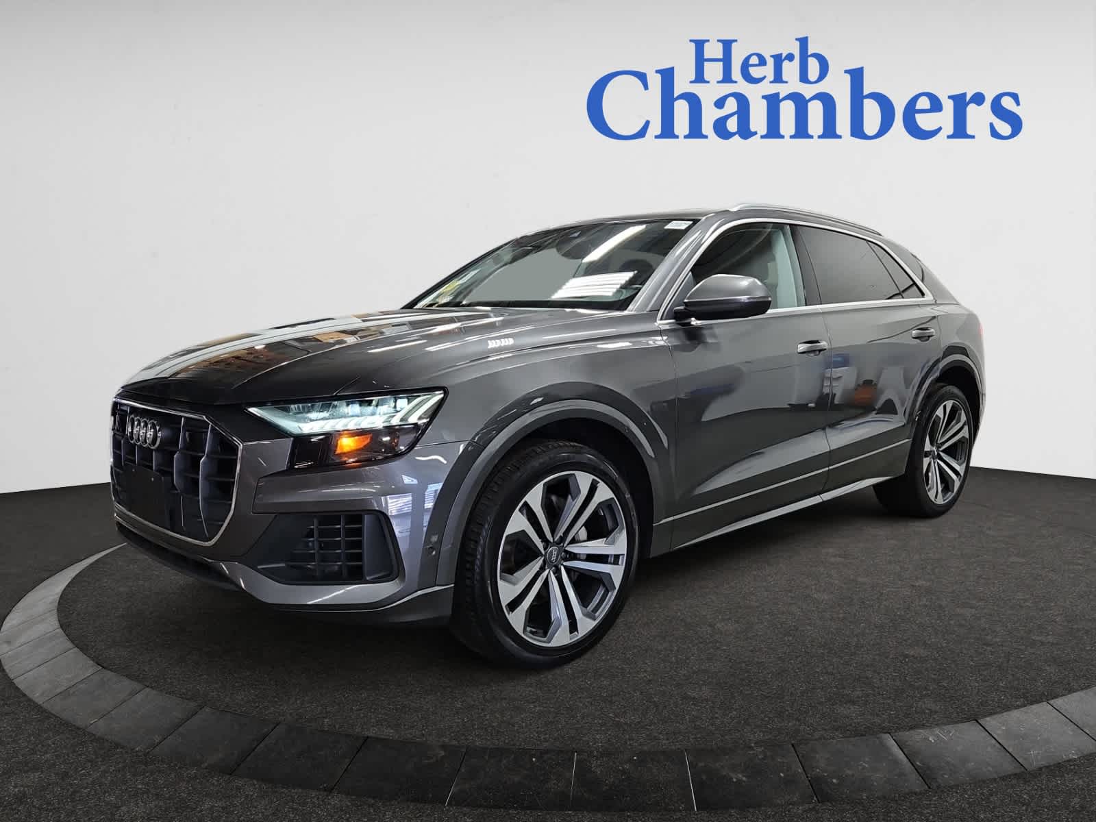 used 2021 Audi Q8 car, priced at $41,998