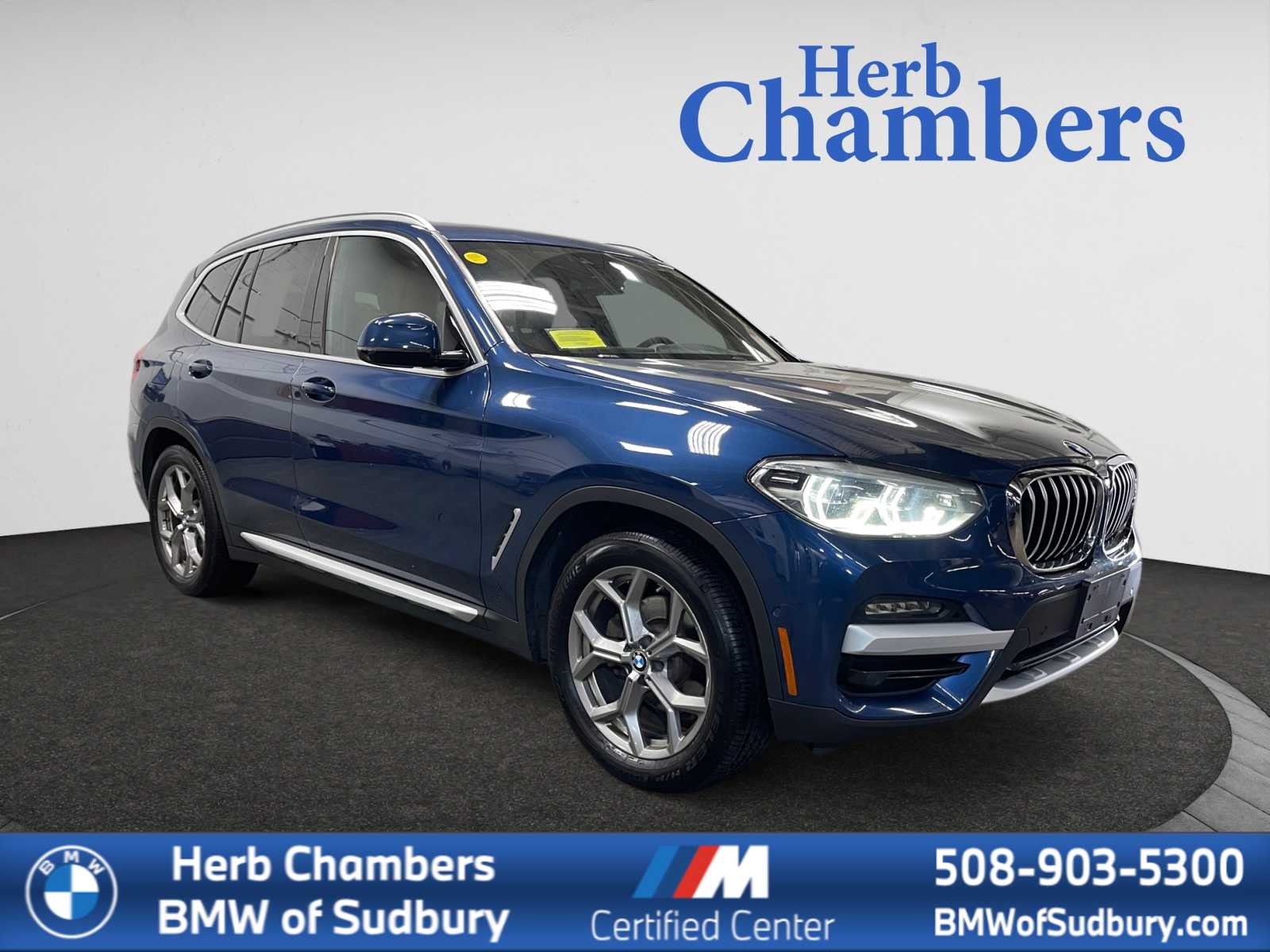used 2020 BMW X3 car, priced at $23,498