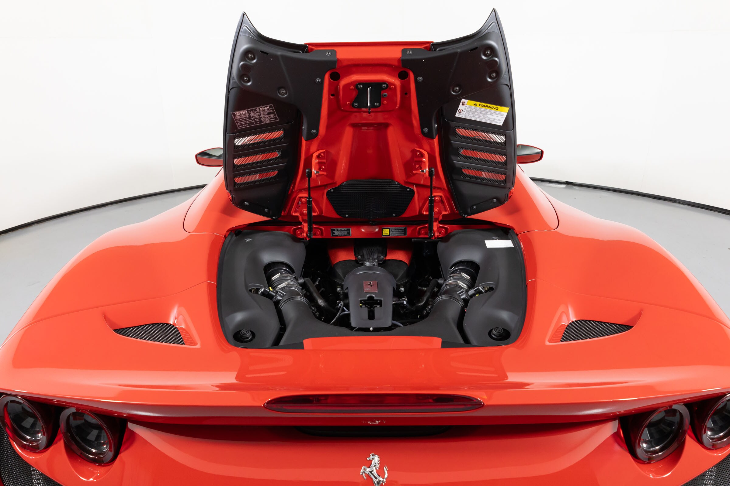 used 2022 Ferrari F8 Spider car, priced at $459,900