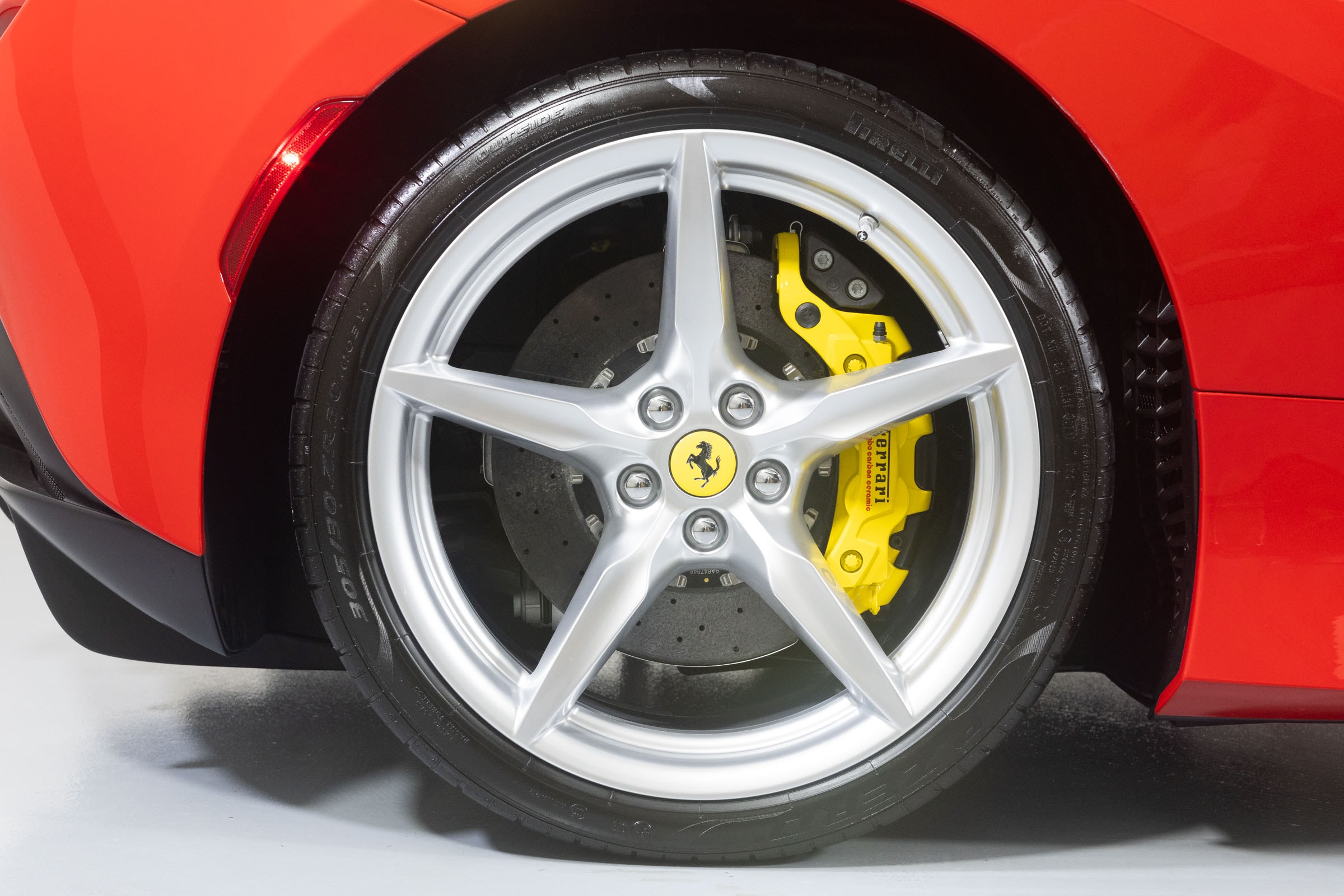 used 2022 Ferrari F8 Spider car, priced at $454,900