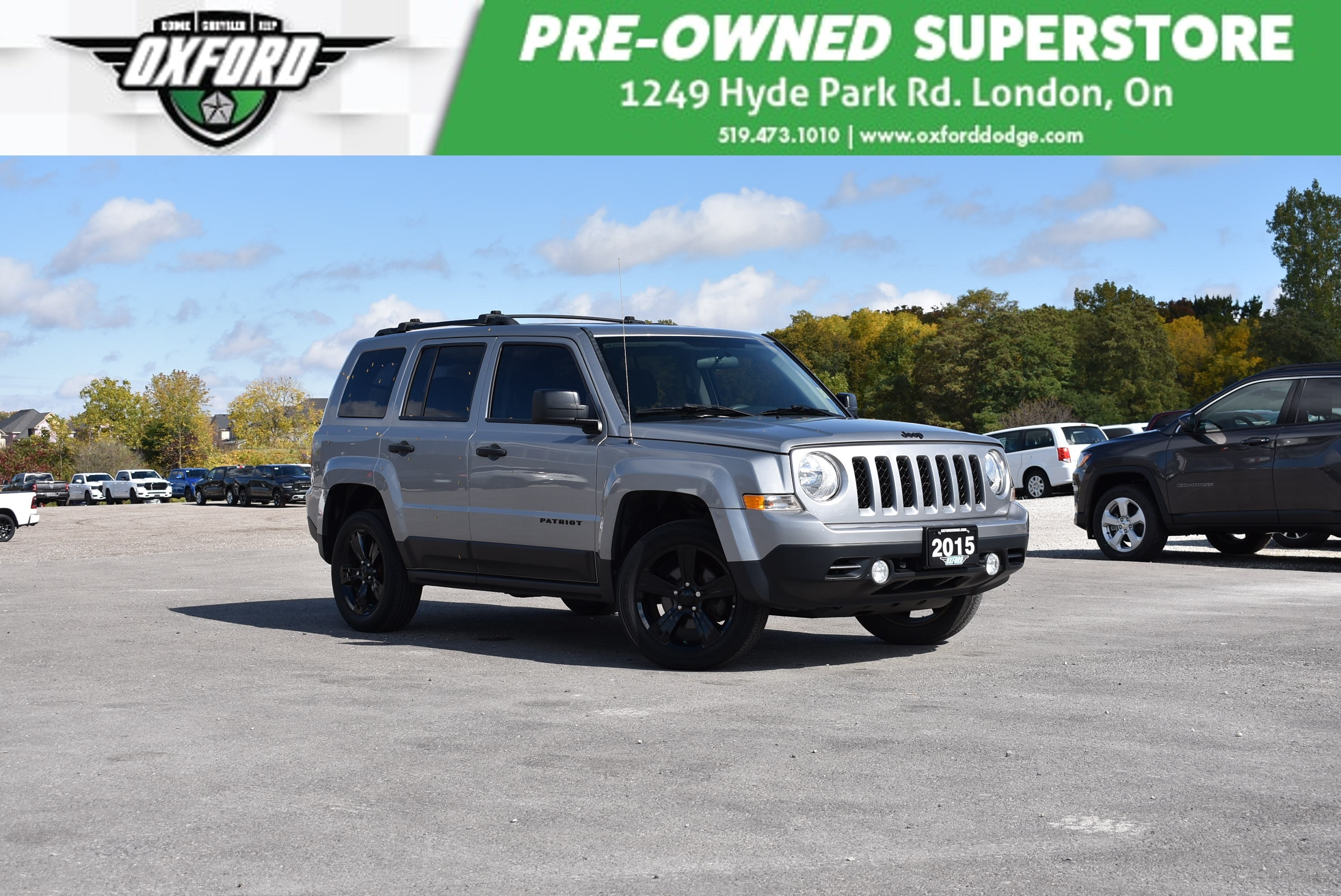 used 2015 Jeep Patriot car, priced at $14,988