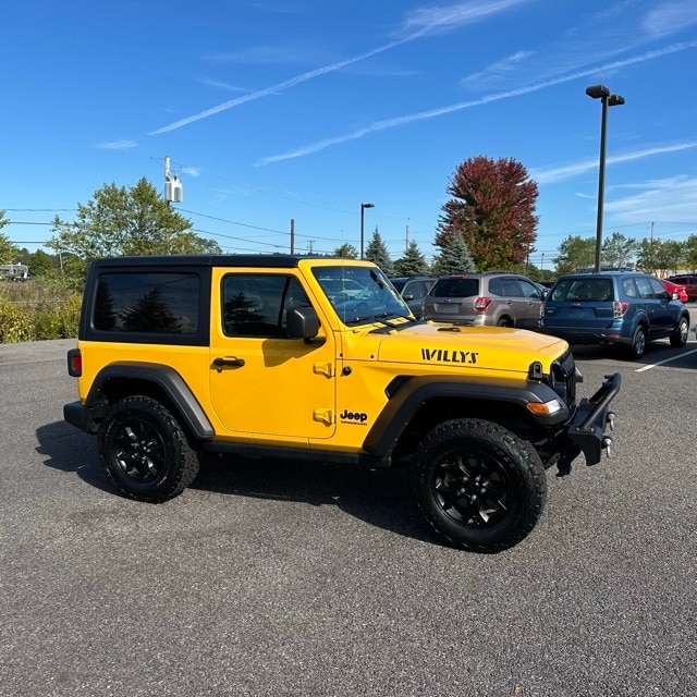 used 2021 Jeep Wrangler car, priced at $26,580